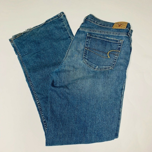 American Eagle Jeans Womens Size 12 Cotton Blend - Picture 1 of 6
